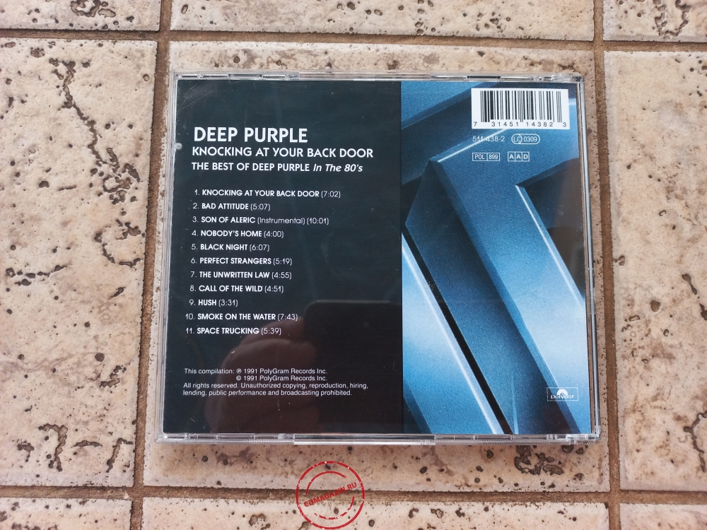 Audio CD: Deep Purple (1991) Knocking At Your Back Door (The Best Of) Audio CD: Deep Purple (1991) Knocking At Your Back Door (The Best Of)