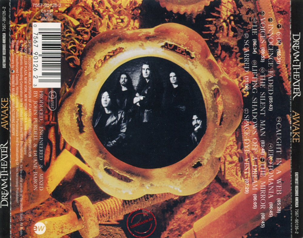 Audio CD: Dream Theater (1994) Awake Audio CD: Dream Theater (1994) Awake