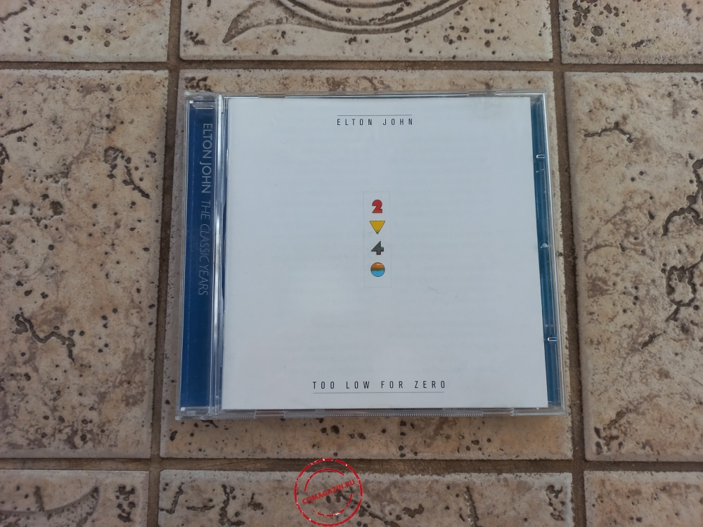 Audio CD: Elton John (1983) Too Low For Zero