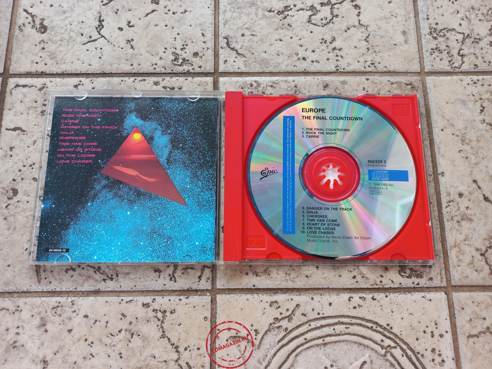 Audio CD: Europe (2) (1986) The Final Countdown