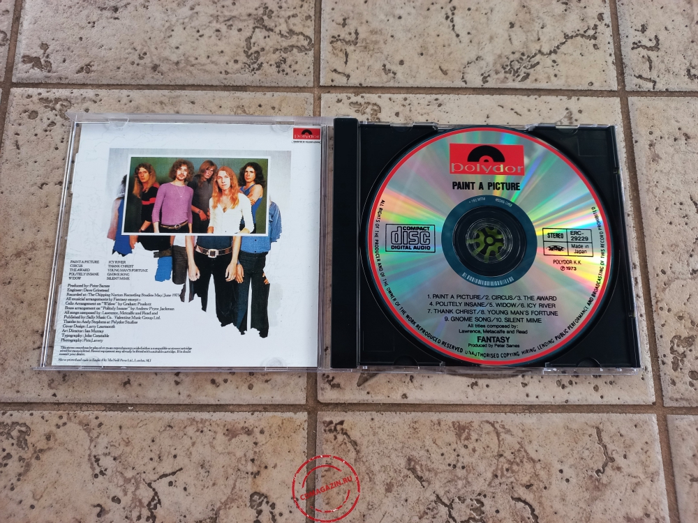 Audio CD: Fantasy (15) (1973) Paint A Picture