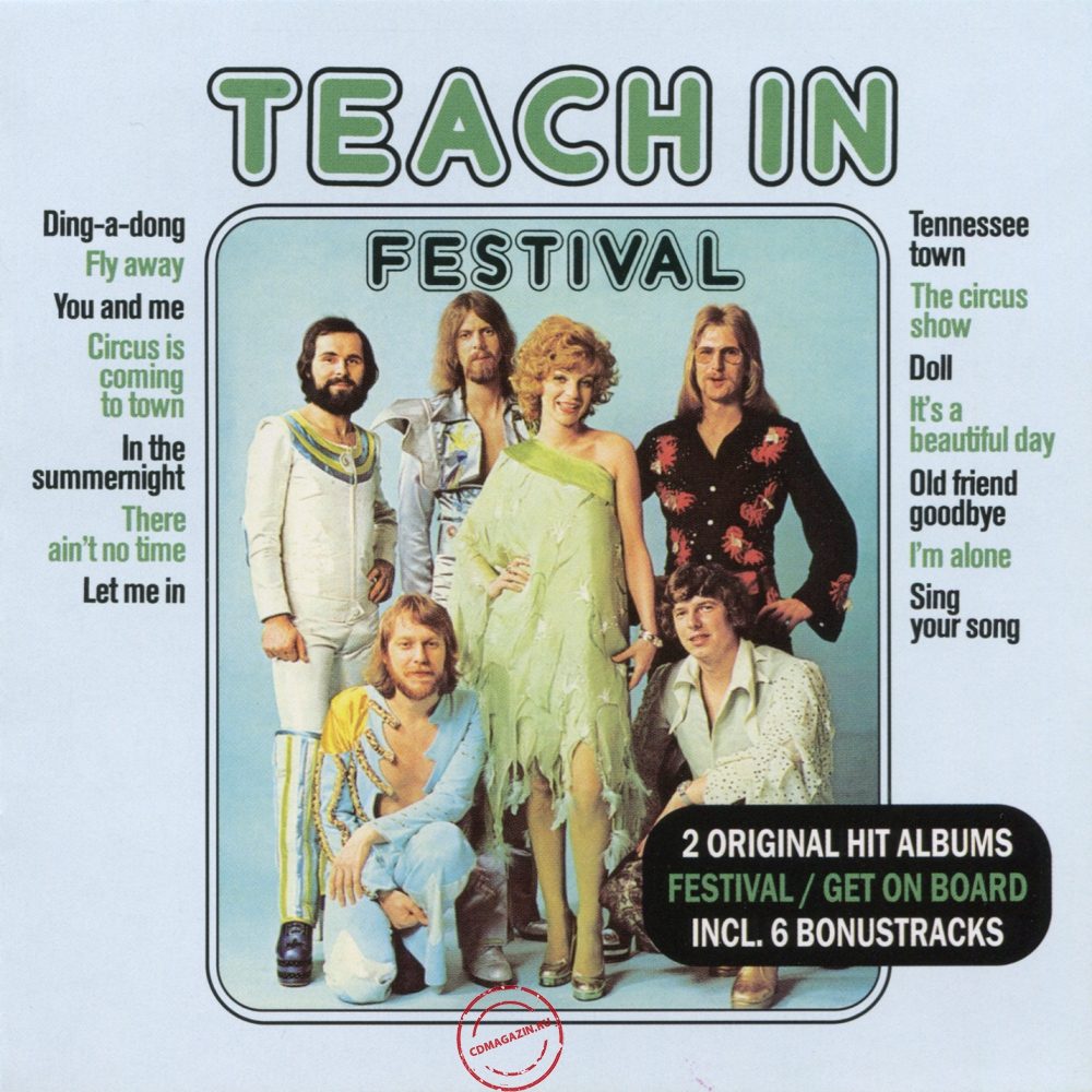 Audio CD: Teach In (1975) Festival + Get On Board Audio CD: Teach In (1975) Festival + Get On Board