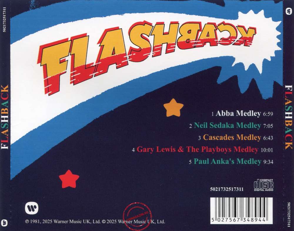 Audio CD: Flashback (14) (1981) Flashback Audio CD: Flashback (14) (1981) Flashback