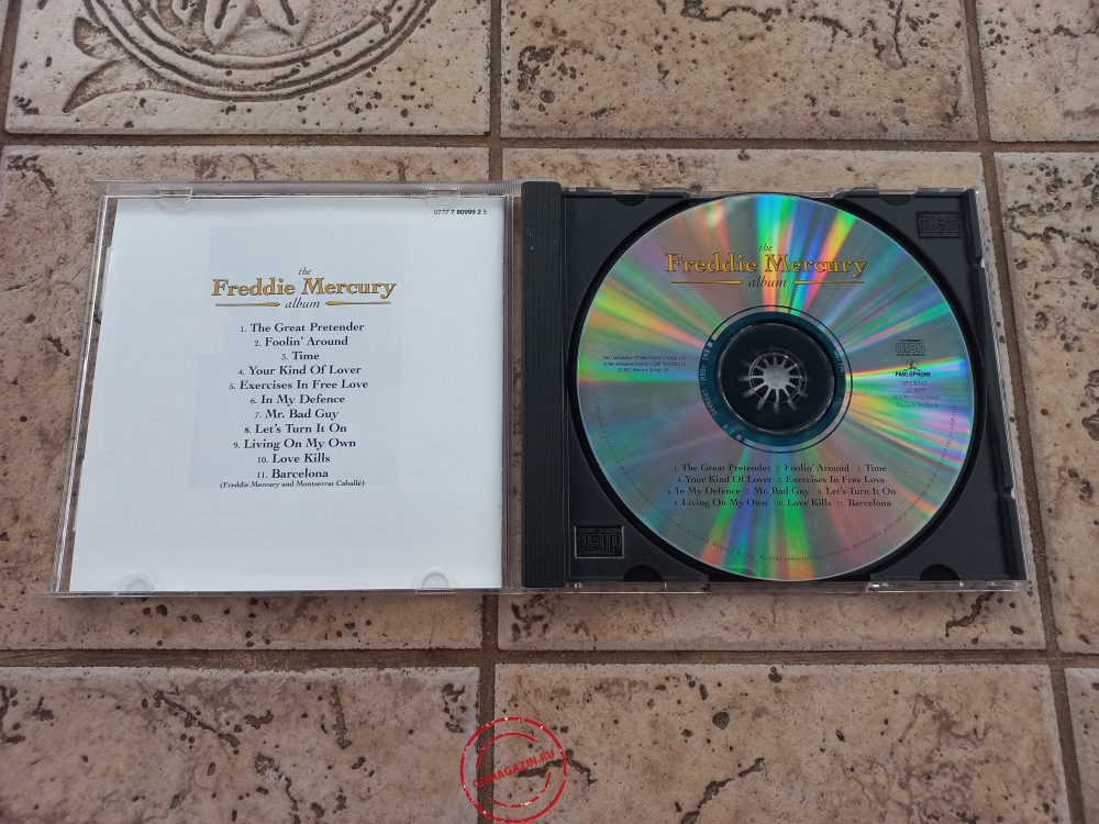 Audio CD: Freddie Mercury (1992) The Album Audio CD: Freddie Mercury (1992) The Album