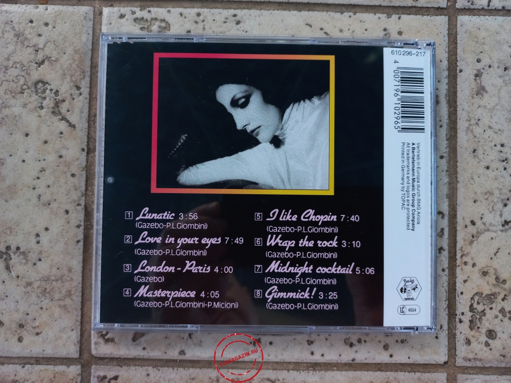 Audio CD: Gazebo (1983) I Like Chopin