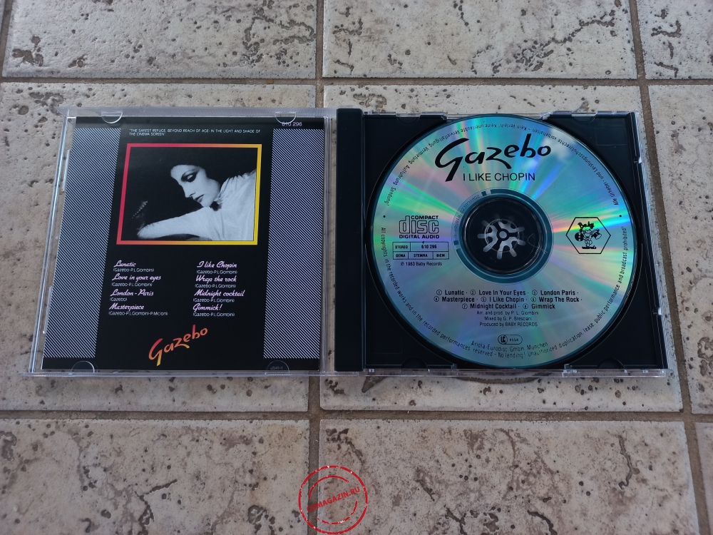 Audio CD: Gazebo (1983) I Like Chopin