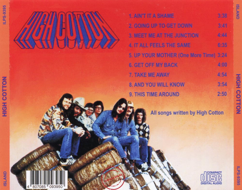 Audio CD: High Cotton (1975) High Cotton