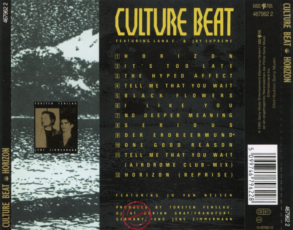 Audio CD: Culture Beat (1991) Horizon Audio CD: Culture Beat (1991) Horizon