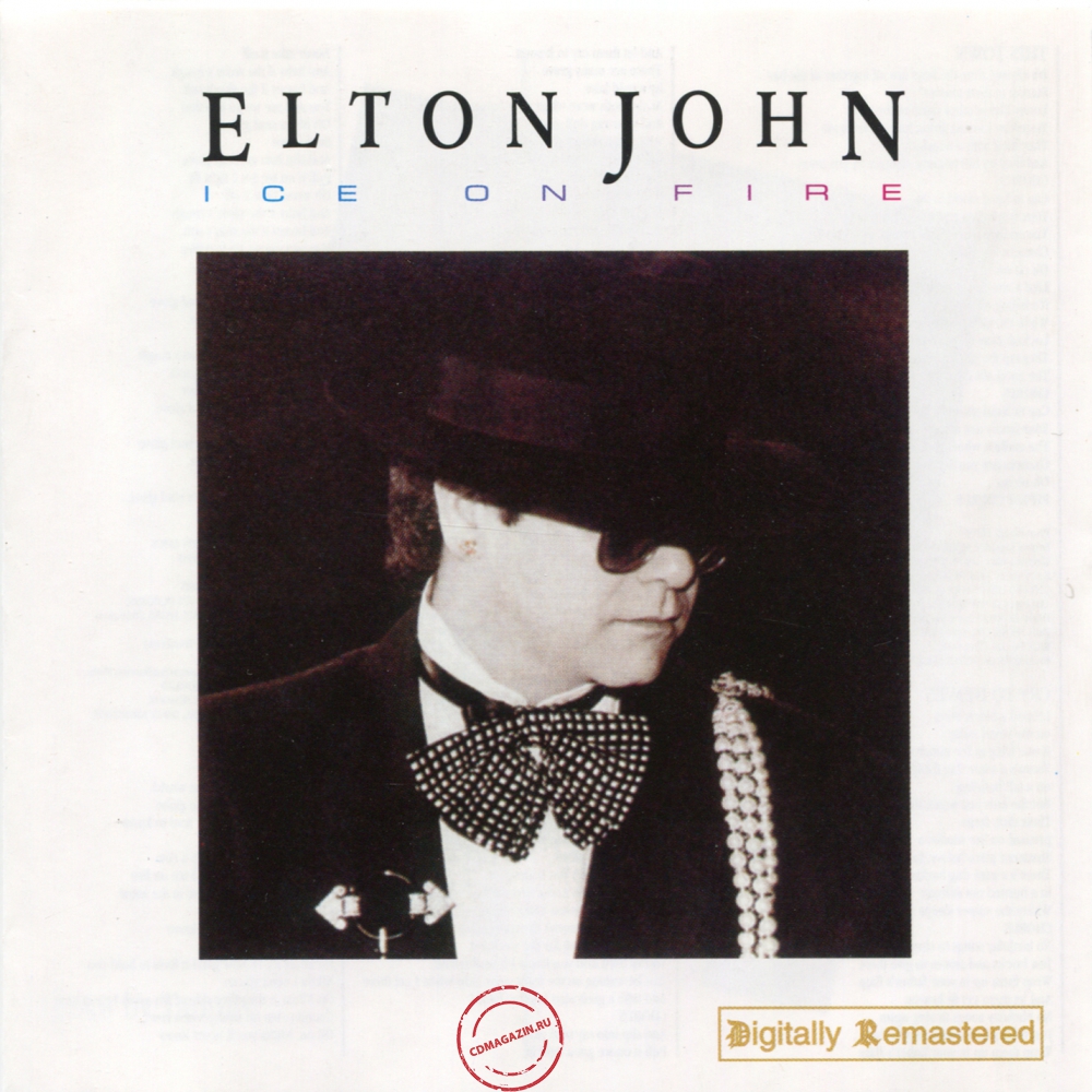 Audio CD: Elton John (1985) Ice On Fire Audio CD: Elton John (1985) Ice On Fire