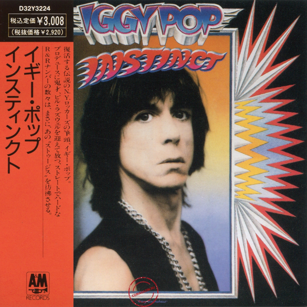 Audio CD: Iggy Pop (1988) Instinct Audio CD: Iggy Pop (1988) Instinct