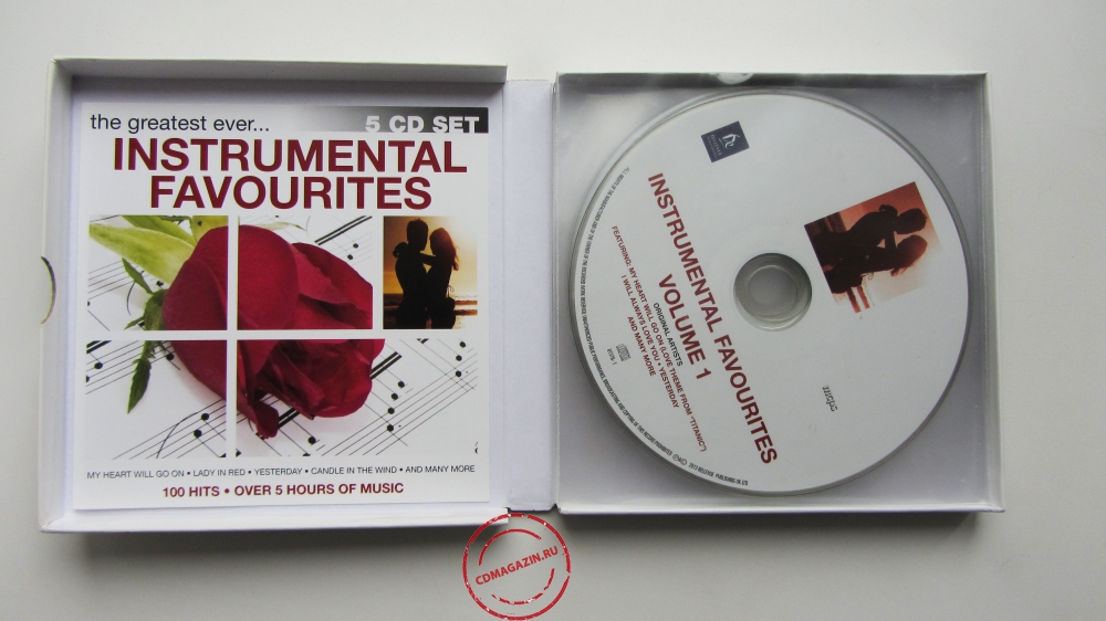 Audio CD: VA  Instrumental Favourites (2013) The Greatest Ever...