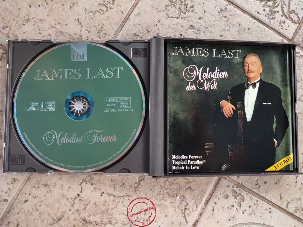 Audio CD: James Last (1996) Melodien Der Welt Audio CD: James Last (1996) Melodien Der Welt