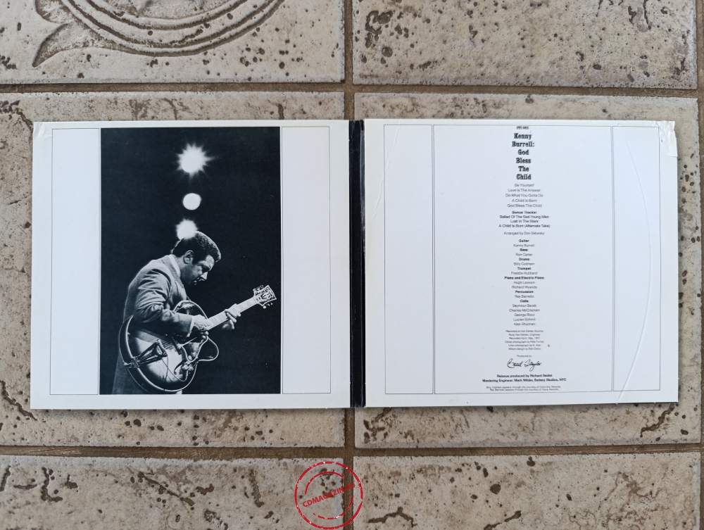 Audio CD: Kenny Burrell (1971) God Bless The Child Audio CD: Kenny Burrell (1971) God Bless The Child