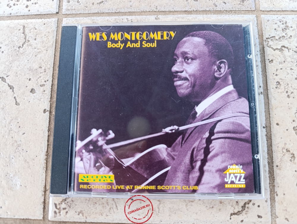 Audio CD: Wes Montgomery (1965) Body And Soul (Recorded Live At Ronnie Scott's Club) Audio CD: Wes Montgomery (1965) Body And Soul (Recorded Live At Ronnie Scott's Club)