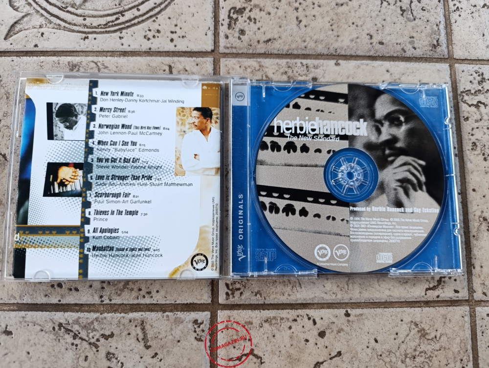 Audio CD: Herbie Hancock (1996) The New Standard Audio CD: Herbie Hancock (1996) The New Standard