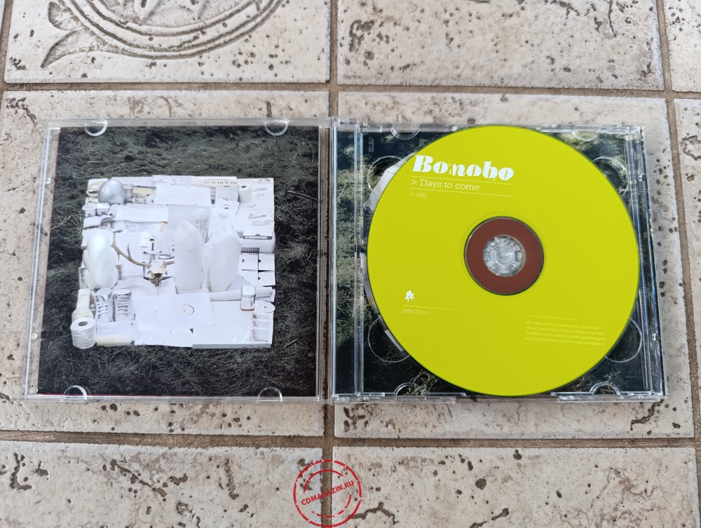 Audio CD: Bonobo (2006) Days To Come Audio CD: Bonobo (2006) Days To Come