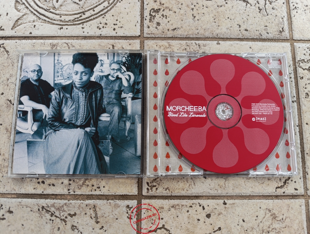 Audio CD: Morcheeba (2010) Blood Like Lemonade Audio CD: Morcheeba (2010) Blood Like Lemonade