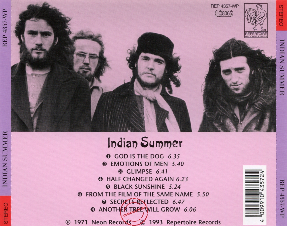 Audio CD: Indian Summer (3) (1971) Indian Summer