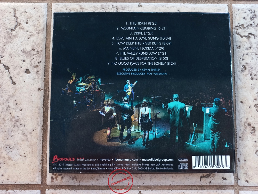 Audio CD: Joe Bonamassa (2019) Live At The Sydney Opera House Audio CD: Joe Bonamassa (2019) Live At The Sydney Opera House