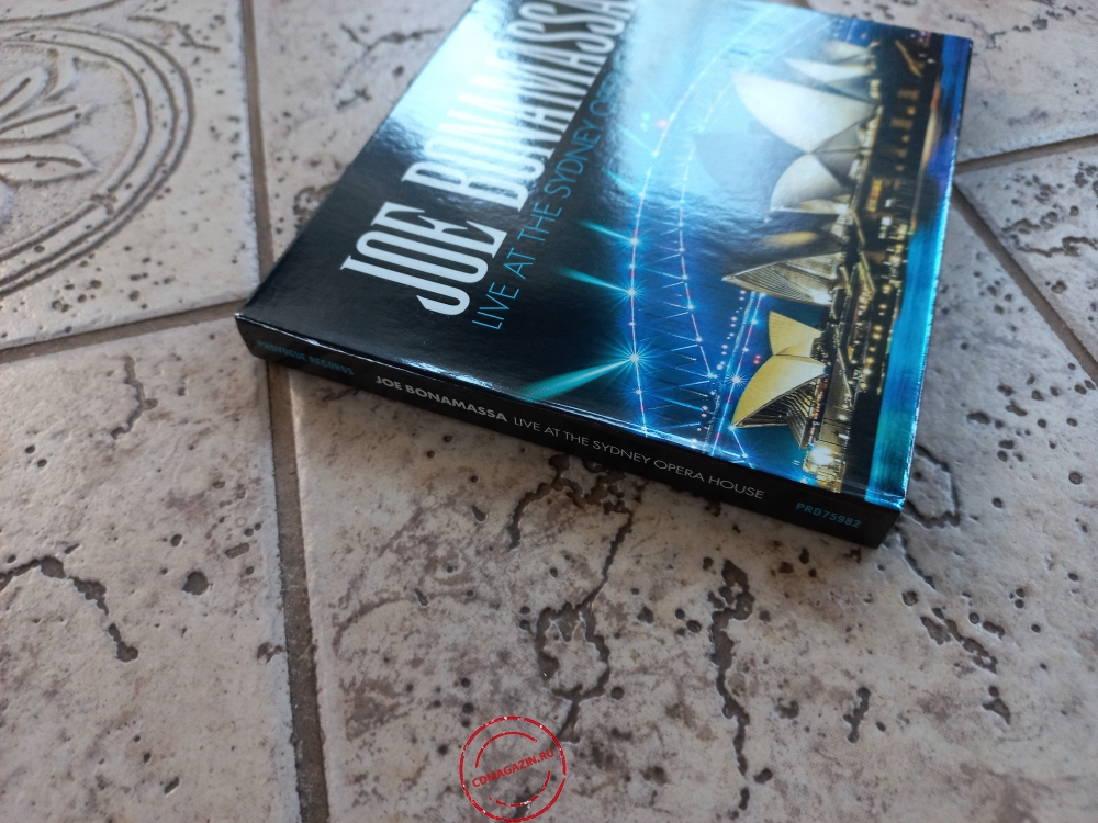 Audio CD: Joe Bonamassa (2019) Live At The Sydney Opera House Audio CD: Joe Bonamassa (2019) Live At The Sydney Opera House