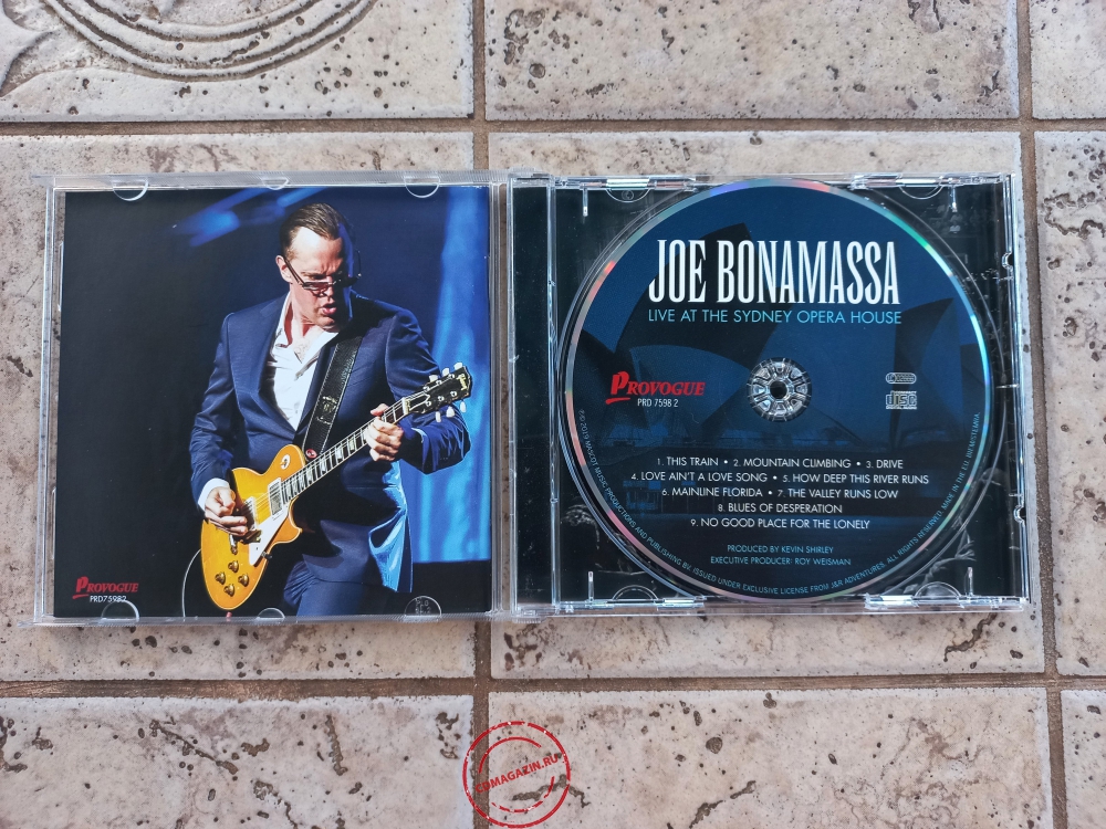 Audio CD: Joe Bonamassa (2019) Live At The Sydney Opera House Audio CD: Joe Bonamassa (2019) Live At The Sydney Opera House