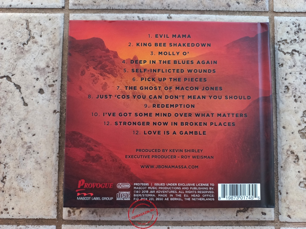 Audio CD: Joe Bonamassa (2018) Redemption