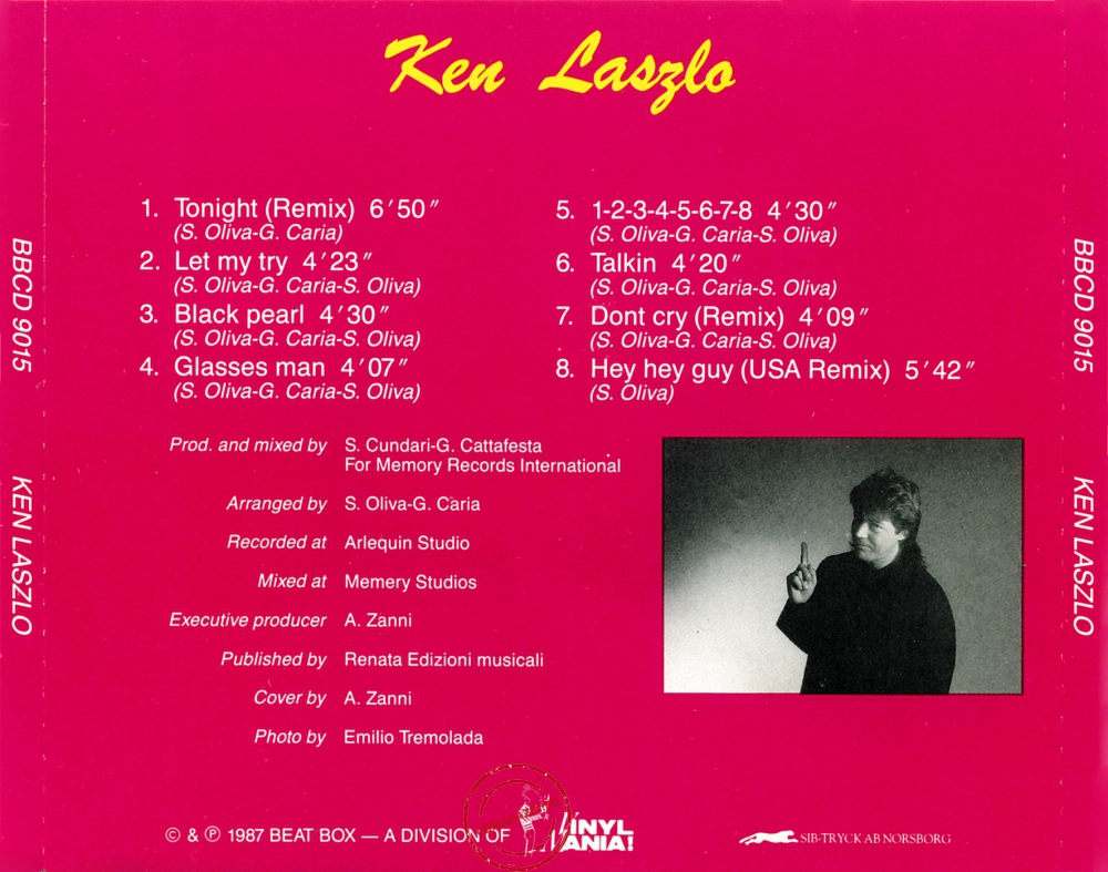 Audio CD: Ken Laszlo (1987) Ken Laszlo Audio CD: Ken Laszlo (1987) Ken Laszlo