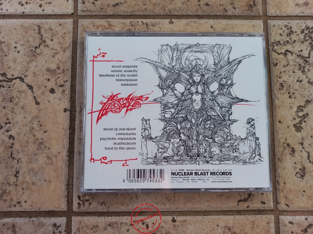 Audio CD: Kreator (2026) Krushers Of The World