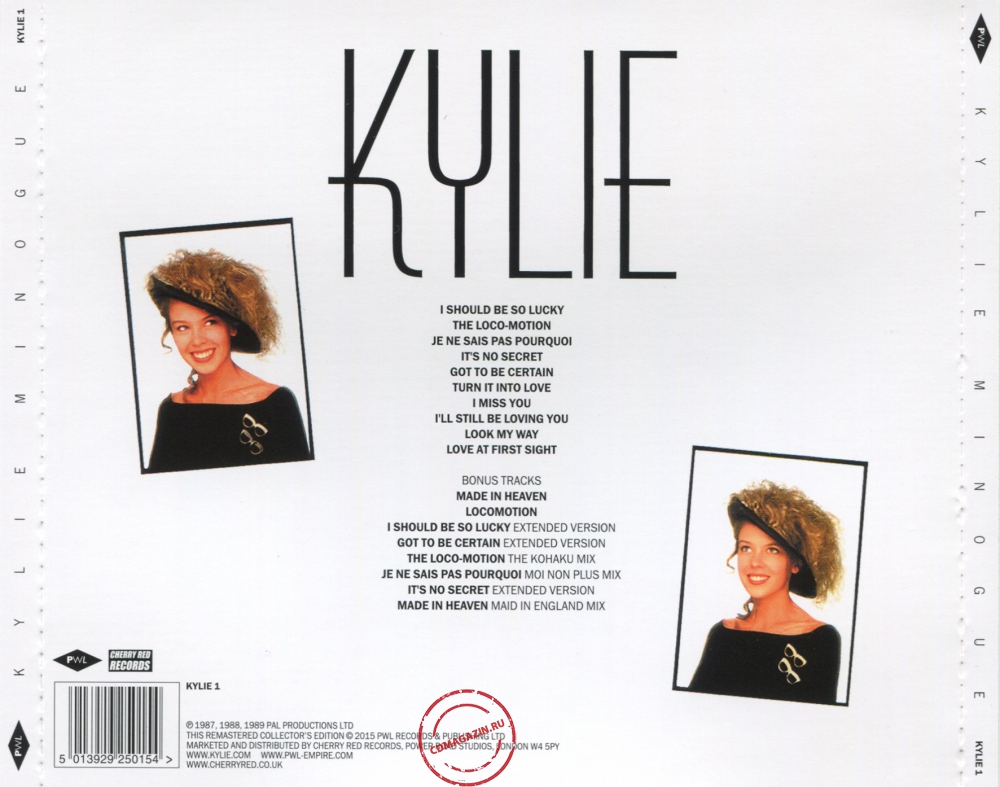 Audio CD: Kylie Minogue (1988) Kylie Audio CD: Kylie Minogue (1988) Kylie