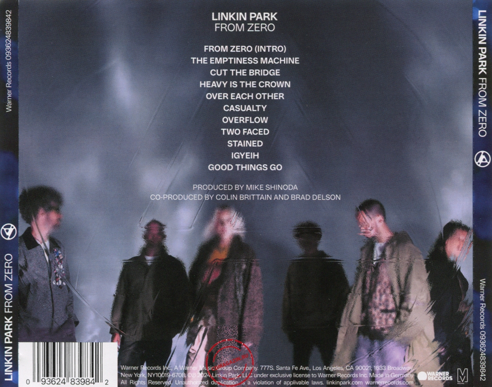 Audio CD: Linkin Park (2024) From Zero Audio CD: Linkin Park (2024) From Zero