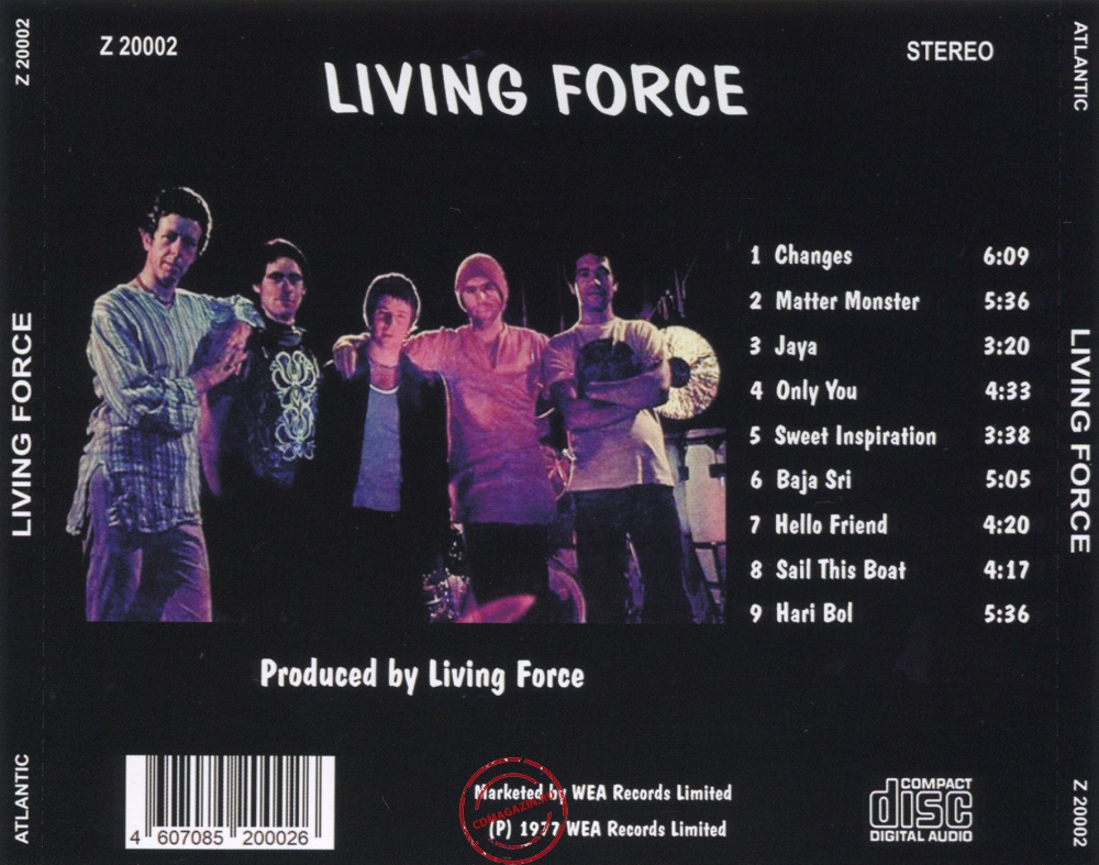 Audio CD: Living Force (1977) Living Force