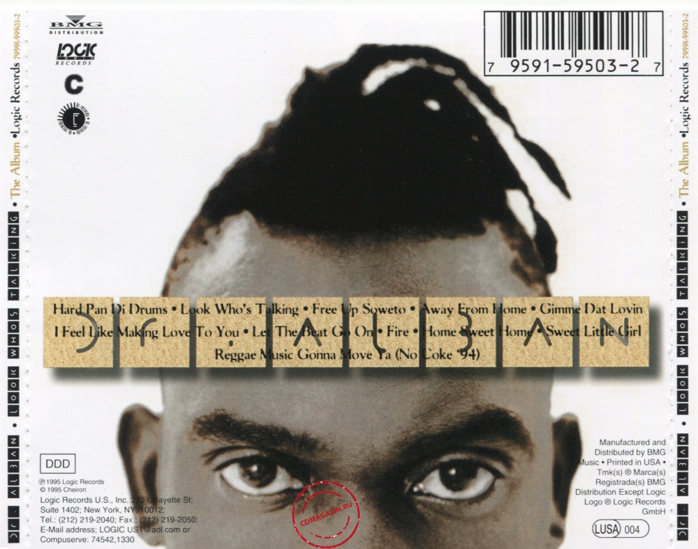 Audio CD: Dr. Alban (1994) Look Whos Talking! (The Album) Audio CD: Dr. Alban (1994) Look Whos Talking! (The Album)