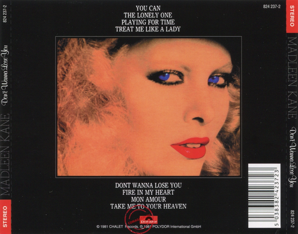 Audio CD: Madleen Kane (1981) Don't Wanna Lose You Audio CD: Madleen Kane (1981) Don't Wanna Lose You