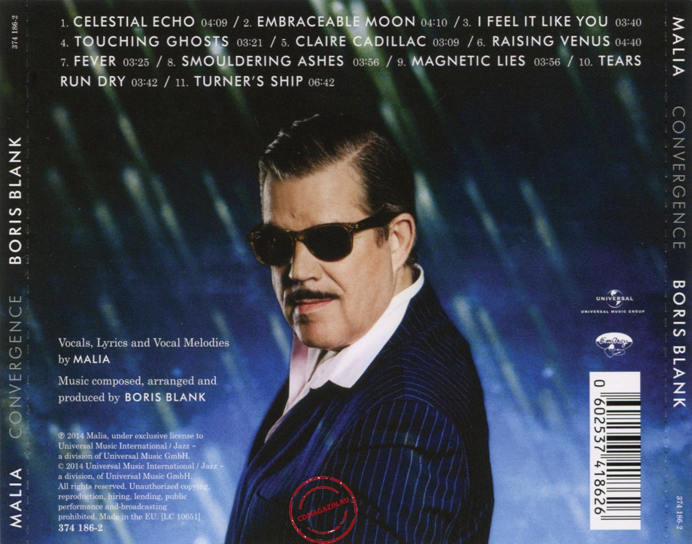 Audio CD: Malia (2014) Convergence Audio CD: Malia (2014) Convergence