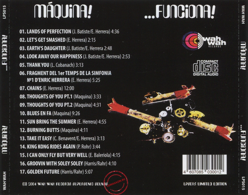 Audio CD: Maquina (2004) ...Funciona!