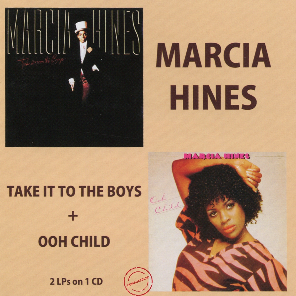 Audio CD: Marcia Hines (1981) Take It From The Boys + Ooh Child Audio CD: Marcia Hines (1981) Take It From The Boys + Ooh Child