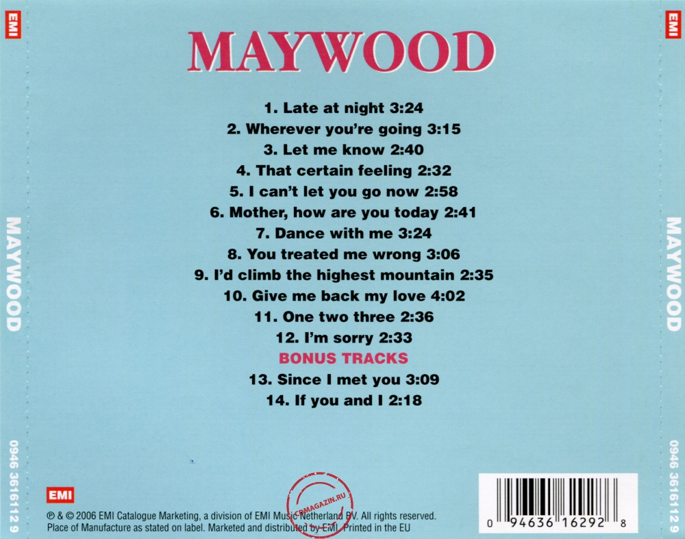 Audio CD: Maywood (1980) Maywood