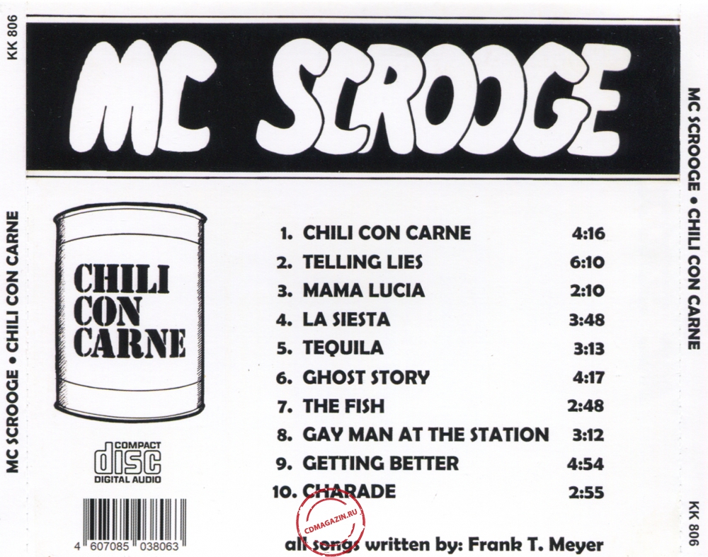 Audio CD: Mc Scrooge (1978) Chili Con Carne