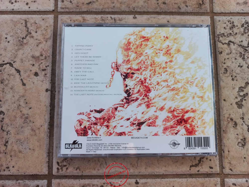 Audio CD: Megadeth (2026) Megadeth