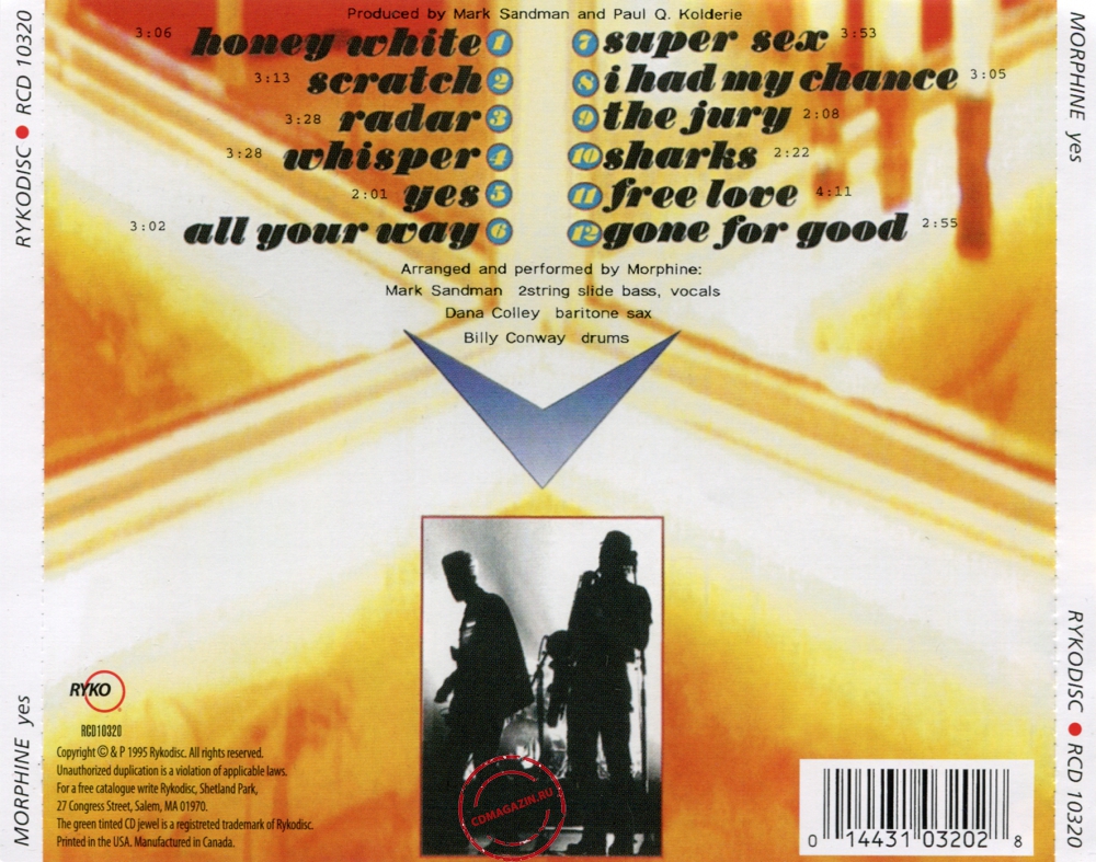 Audio CD: Morphine (2) (1995) Yes