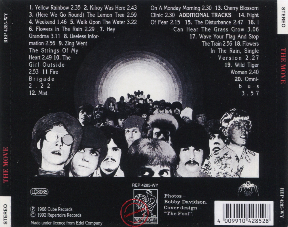 Audio CD: Move (1968) The Move Audio CD: Move (1968) The Move