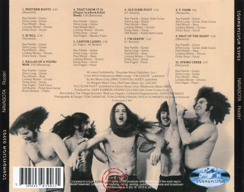 Audio CD: Navasota (1972) Rootin'
