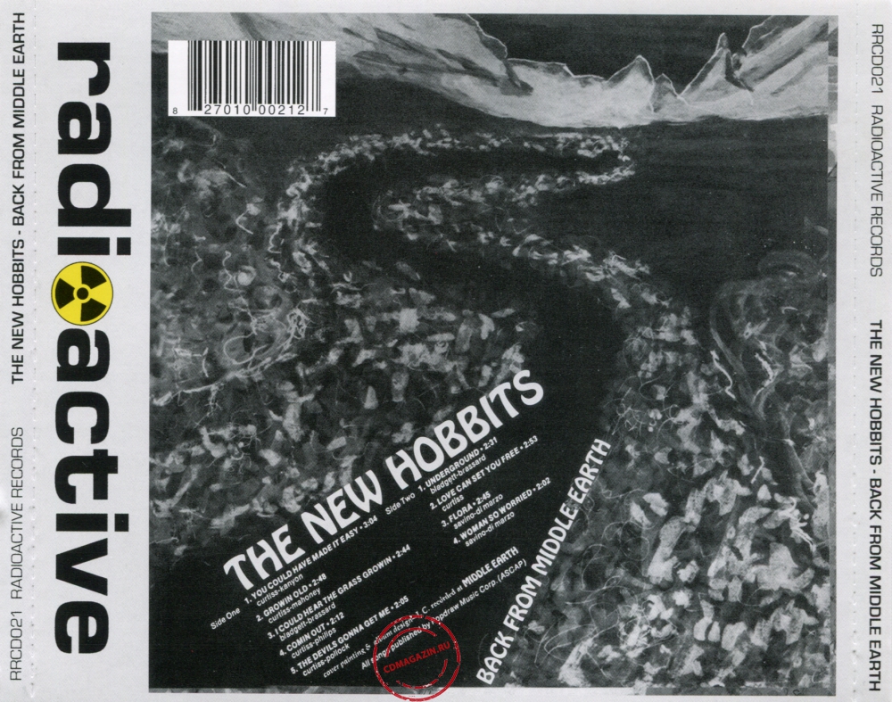 Audio CD: New Hobbits (1969) Back From Middle Earth