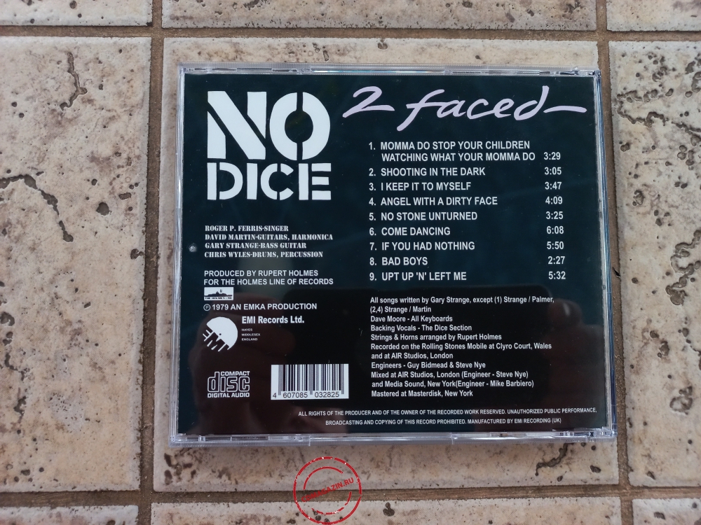 Audio CD: No Dice (1979) 2 Faced