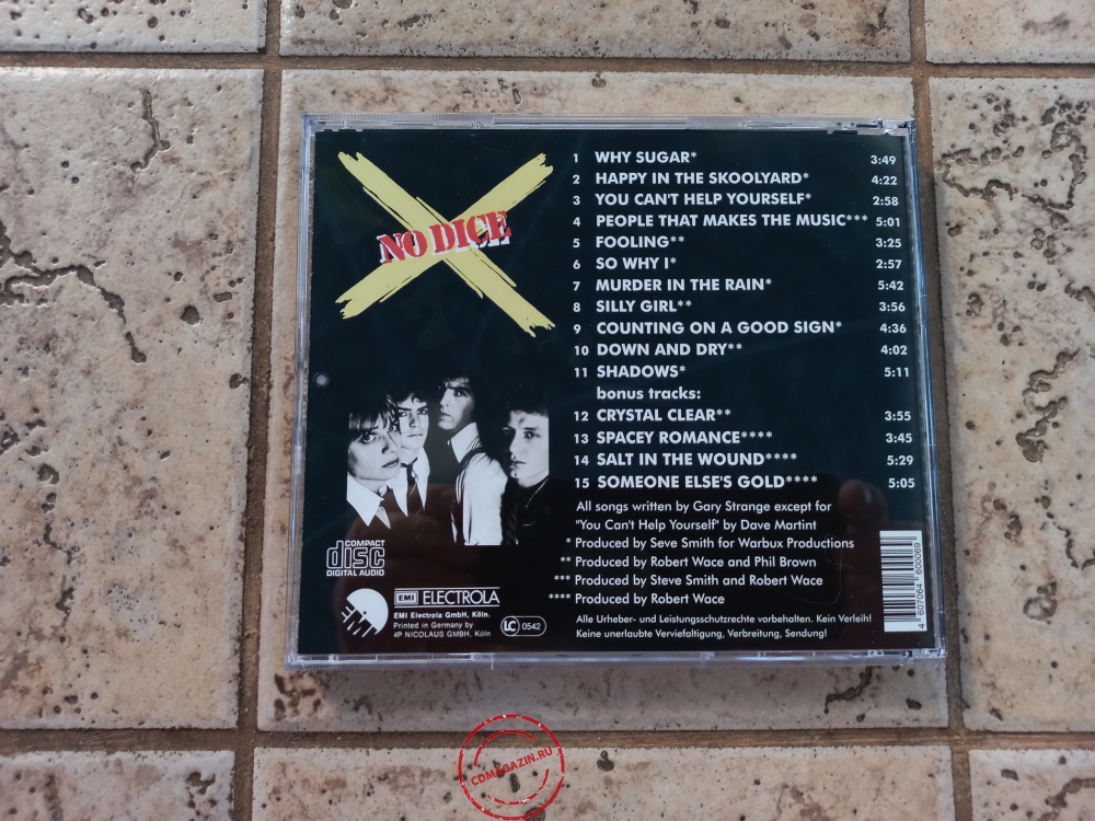 Audio CD: No Dice (1977) No Dice