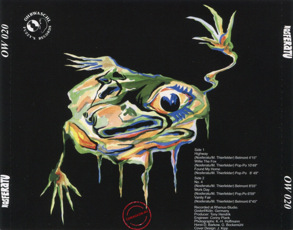 Audio CD: Nosferatu (3) (1970) Nosferatu