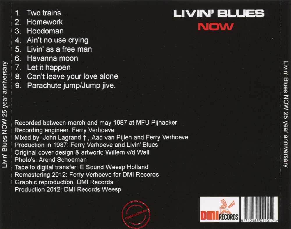 Audio CD: Livin' Blues (1987) Now Audio CD: Livin' Blues (1987) Now