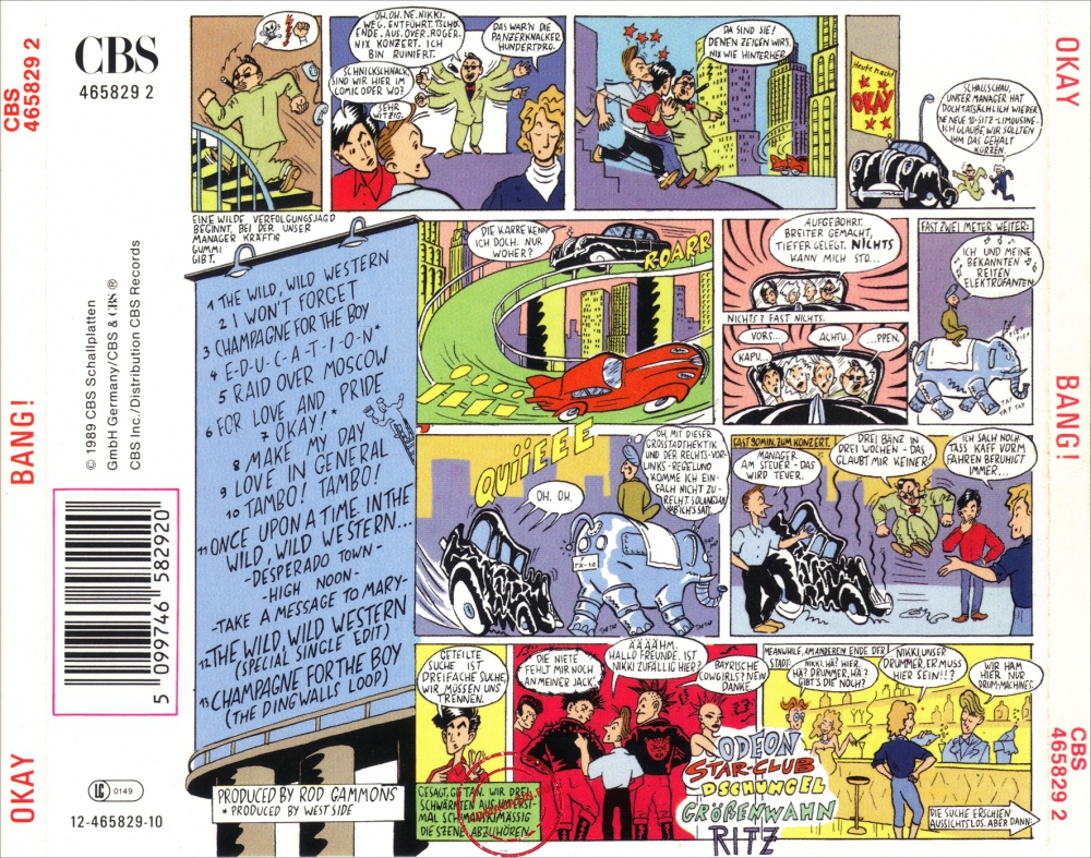 Audio CD: Okay (1989) Bang! Audio CD: Okay (1989) Bang!