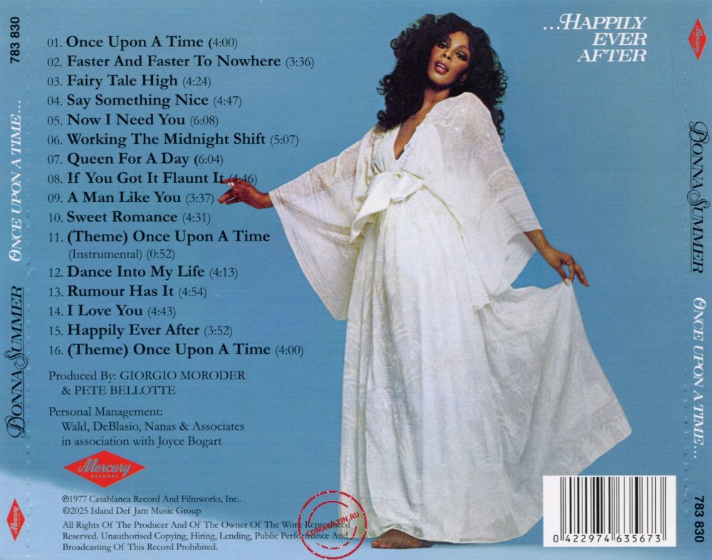 Audio CD: Donna Summer (1977) Once Upon A Time... Audio CD: Donna Summer (1977) Once Upon A Time...