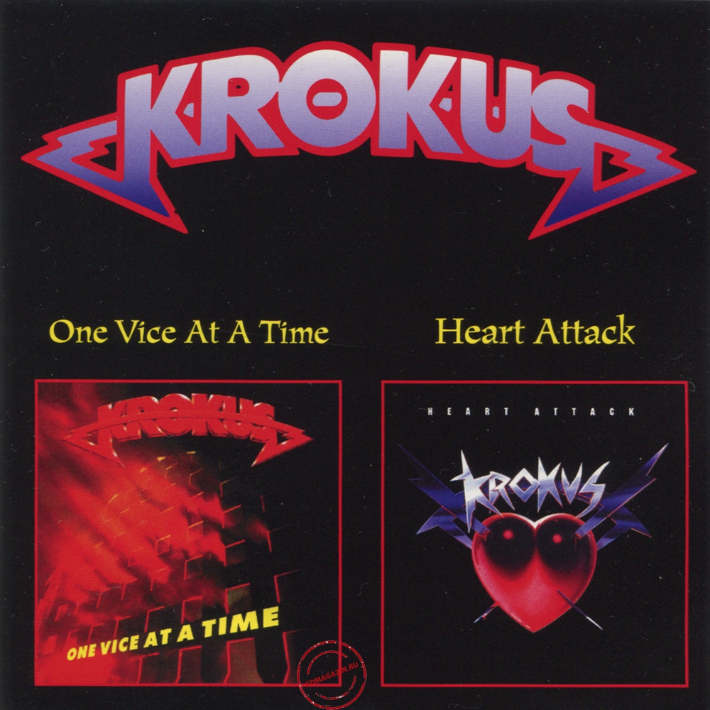 Audio CD: Krokus (1982) One Vice At A Time + Heart Attack
